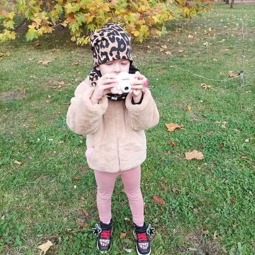 Детска розова цифрова Full HD камера с + 32GB карта памет