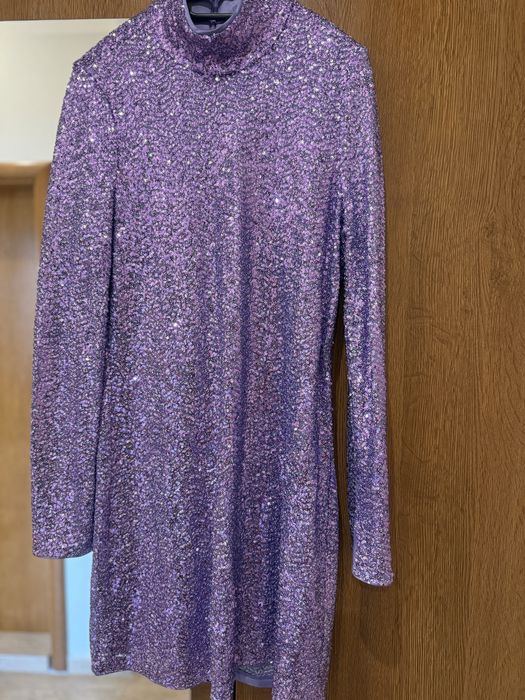 Рокля с пайети Л р-р