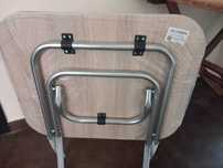 Masa plianta. Pal, metal. Bucatarie/camping/gradina. Dimensiuni. Noua!