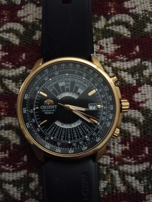 Orient multi calendar gold,бартер