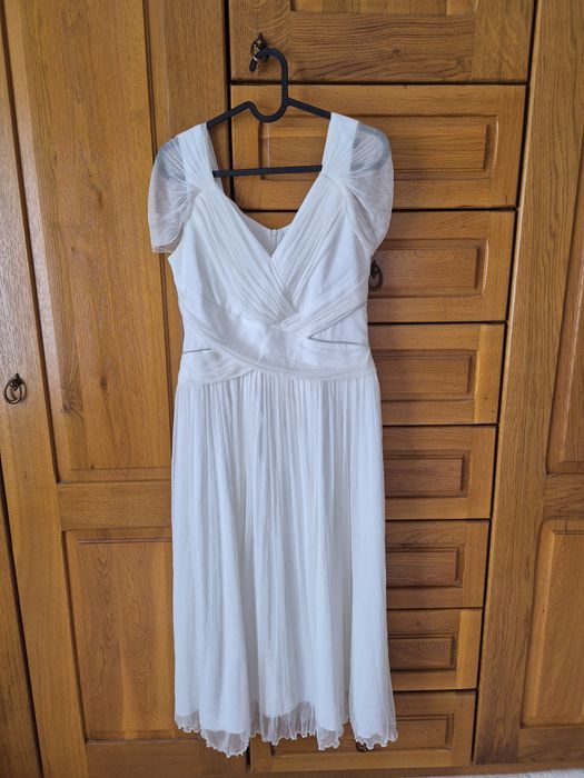 Rochie mătase naturală ivory