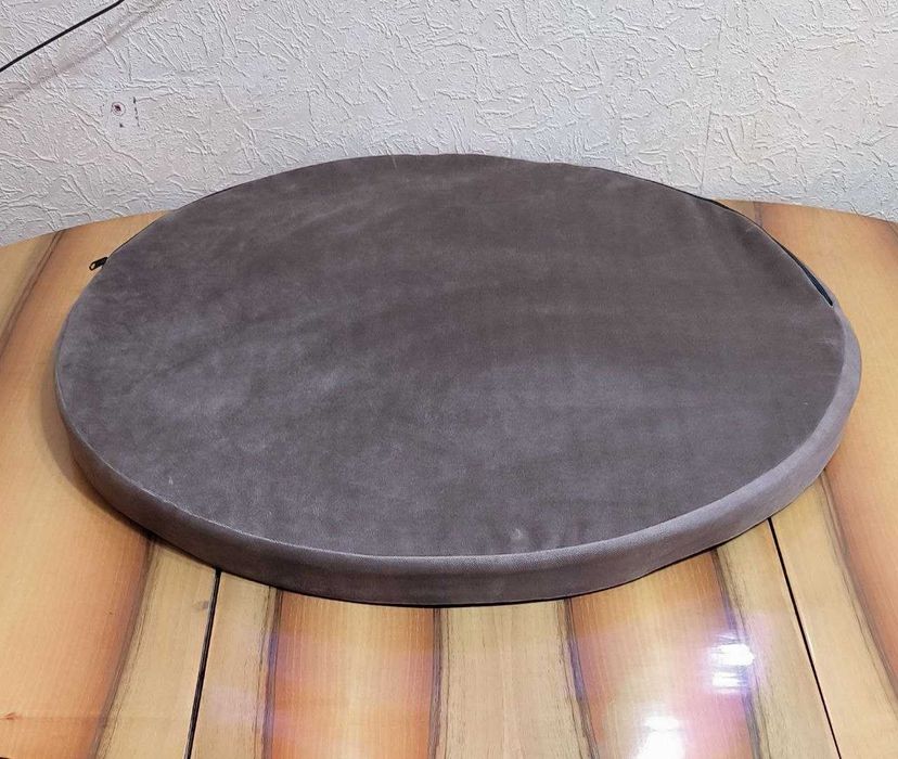 Круглая лежанка для собак   80 см