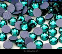 Green Zircon кристали за топло лепене