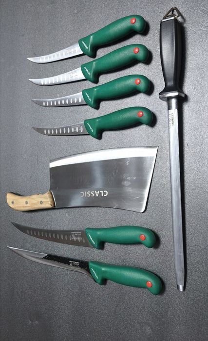 Set Cutite Macelarie 8 Piese Germany GREEN