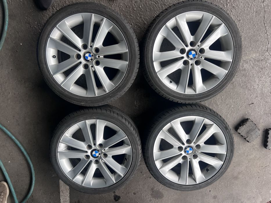 Roti bmw originale seria 1 -5x120 r17 - 205/45 r17 anvelope - 1500 lei