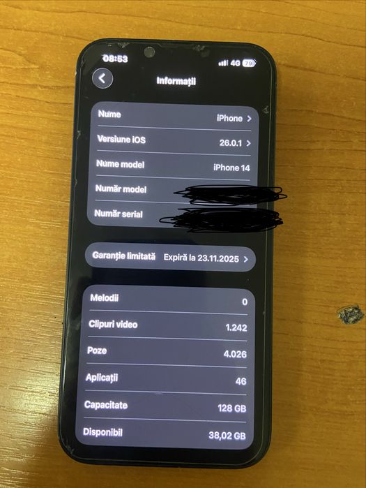 Vand iphone 14 simplu