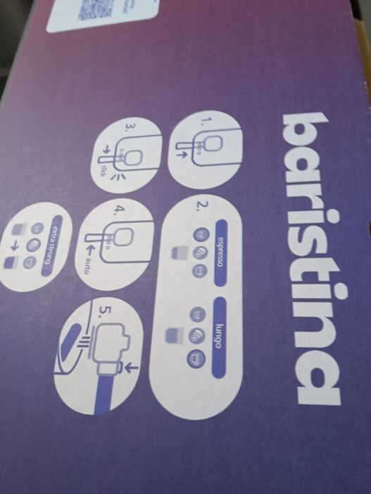 Expresor baristina nou in cutie