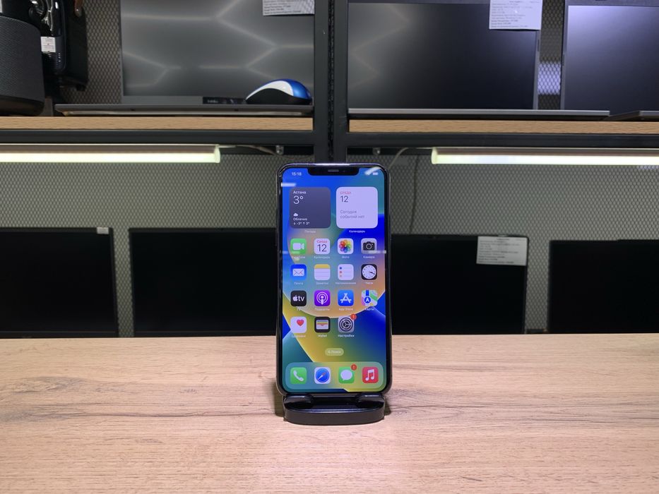iPhone 11 Pro Max, 64 GB, черный, АКБ73%, Face ID, 1043/A10