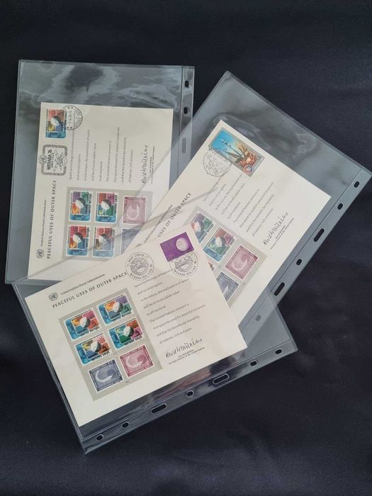 Листа LUX за банкноти , пощ. картички и FDC пликове - OPTIMA стандарт!