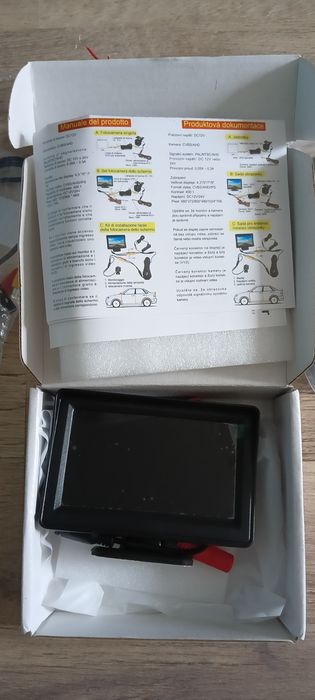 Camera Marșarier sistem complet wireless