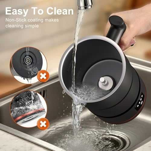 Нов Уред за разпенване затопляне на мляко Млечна пяна за секунди Кафе