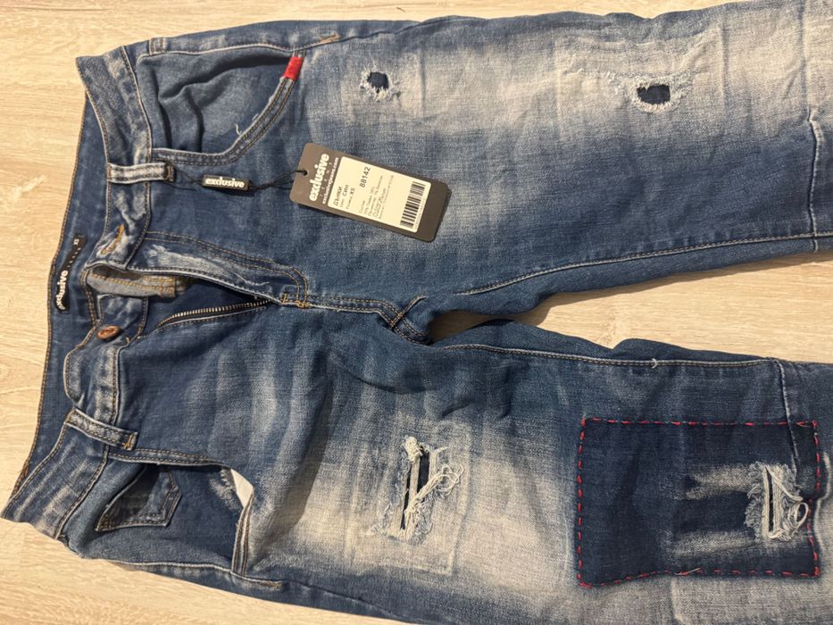 Два чифта дънки и кожен клин размер ххс