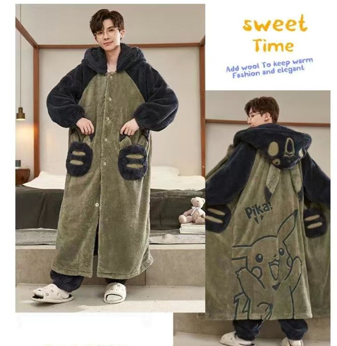 Стильная пижама, банный халат