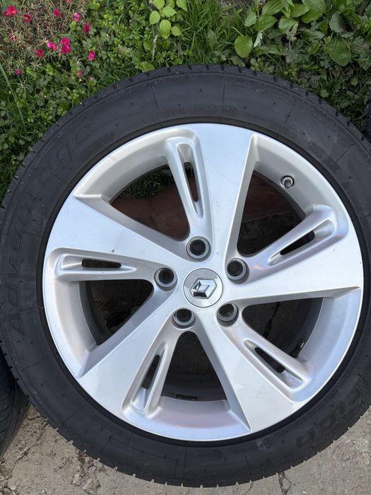 Vand Jante Originale Renault +Cauciucuri Vară:- 5 114,3 r17