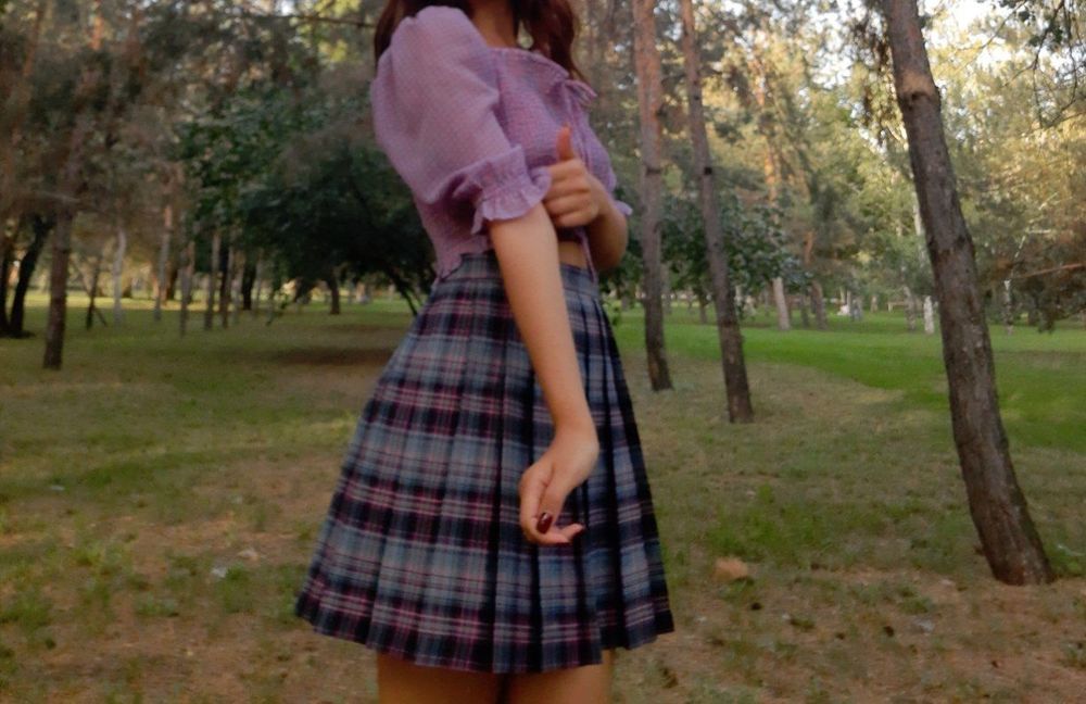 юбка и топ (разгрузка гардероба)