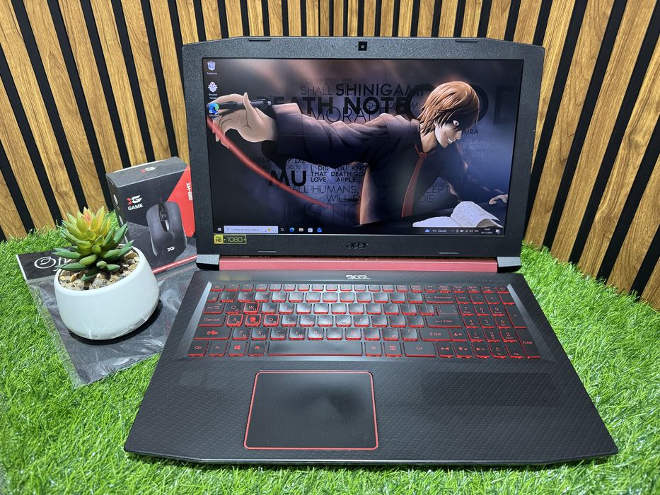 0-0-24!Игрвой Ноутбук Acer Nitro5 Ryzen5-2500U/8GB/SSD256/Radeon RX560