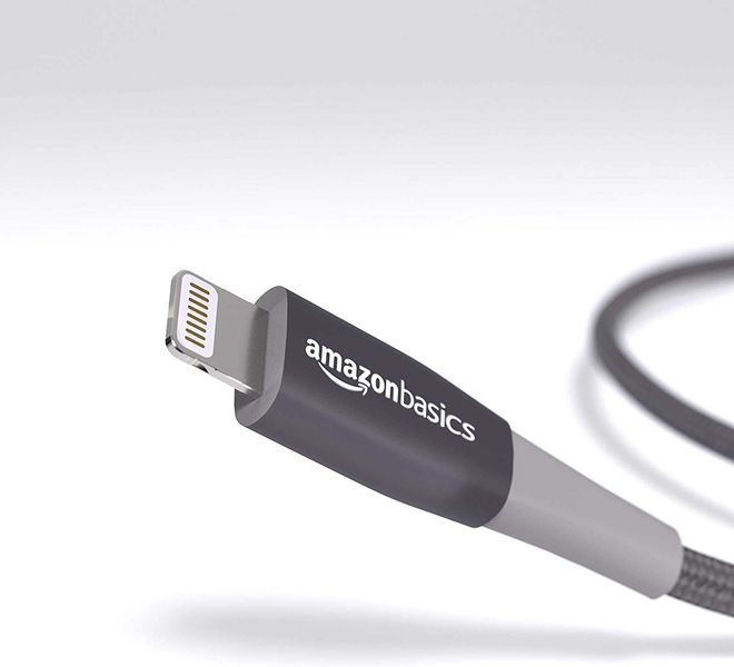 Найлонов Плетен USB A кабел с Lightning Конектор Apple Iphone 2бр 1.8m