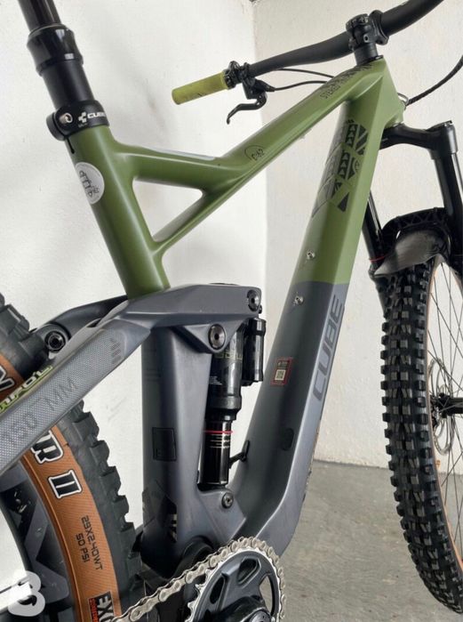 Cube Stereo 150 C:62 Race 29 Olive Gray 2025