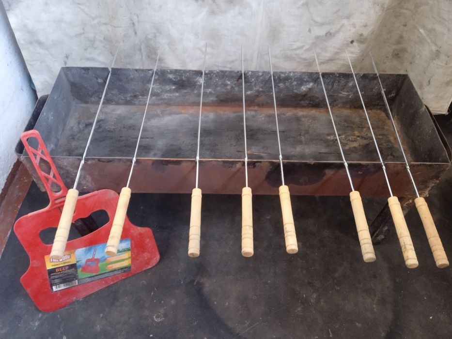 Мангал в хорошем состоянии