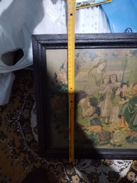 Icoană veche(cromolitografie)