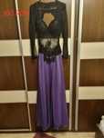 Rochie cu dantela, eleganta, spatele gol