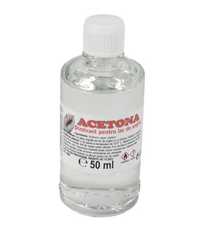 Acetona dizolvant 50ml sticla,