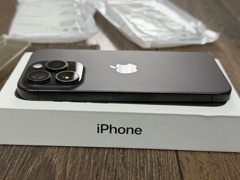 iPhone 15 Pro Black Titanium, 128 Gb