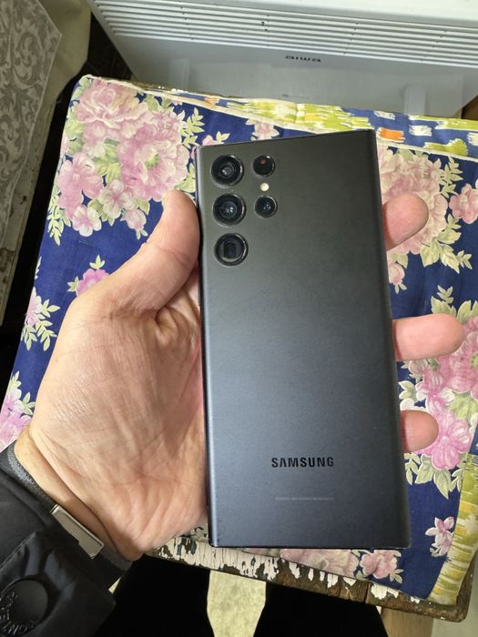 samsung s22 ultra pamit 12.256g holati ideal karea oqip tel qlila