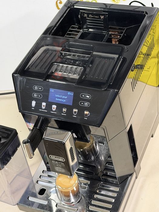 Кафемашина кафе автомат delonghi ELETTA cappuccino evo с гаранция