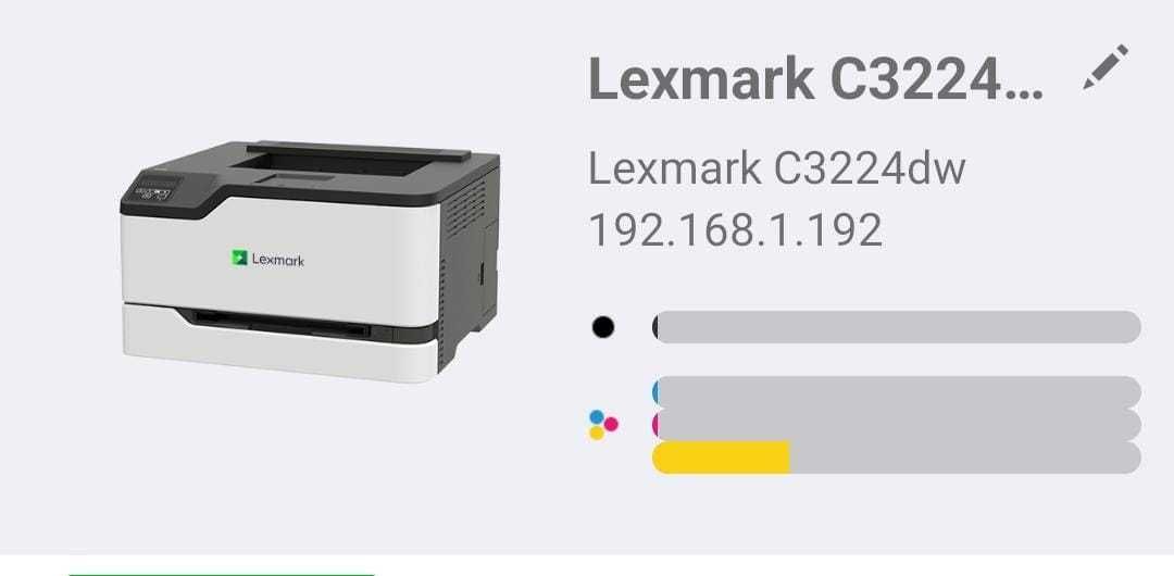 Imprimanta laser color Lexmark C3224dw Wireless