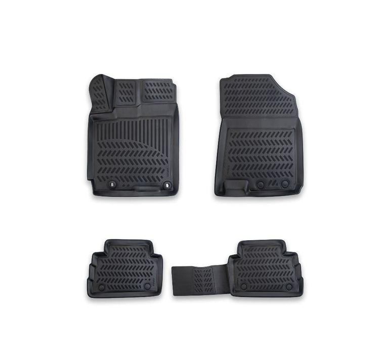 Covoare cauciuc stil tavita Hyundai Kona 2018-> ERK