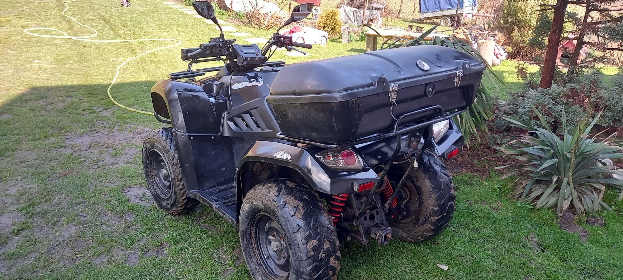 Atv kymco 4x4 hi low 400cc