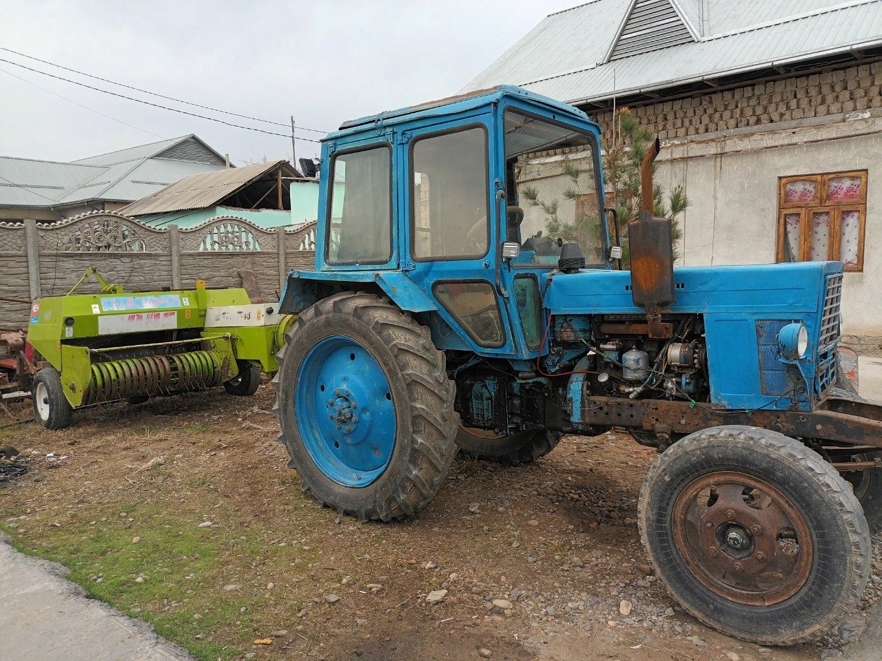 Трактор преспадборшик