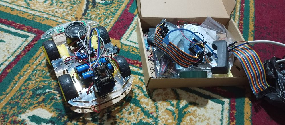 Smart car 4wd esp32 cam