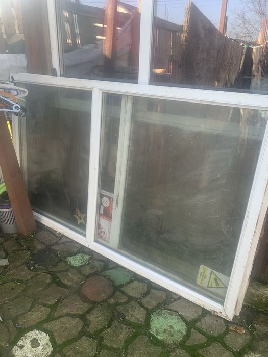 Geam termopan pentru foisor cu geanuri fixe dimensiuni 207/124