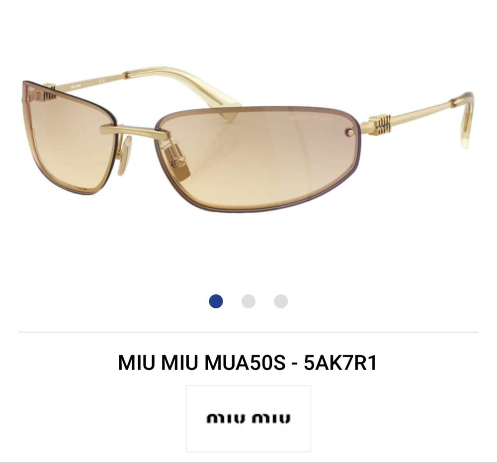 Слънчеви очила Miu miu