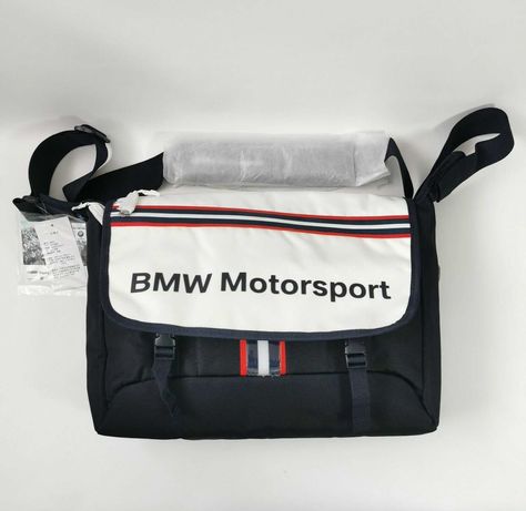 Чанта за Лаптоп BMW Motorsport Messenger-Blue/White/Red New with Tags