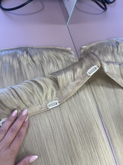 Естествена Руса Бразилска коса , 150гр, 60см