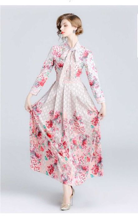 Gucci/Рокля-рокля,коприна