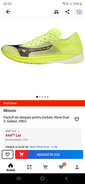 Mizuno Wave Duel 3 nr. 39