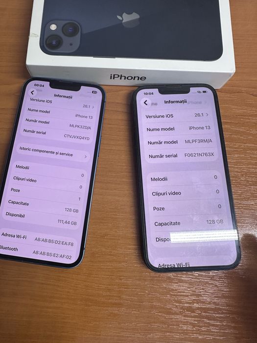 iphone 13 (albastru & negru)