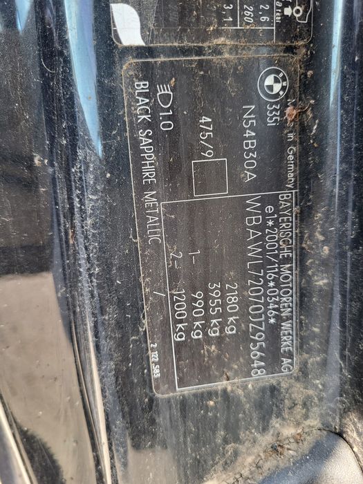 Piese auto bmw e93 M pachet motor n54b30a