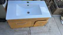 Set Masca Lavoar cu Prindere in Perete + Lavoar + Dulap de Perete