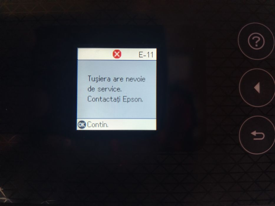 Epson EcoTank ET-2821., cu o eroarea E11, impecabila