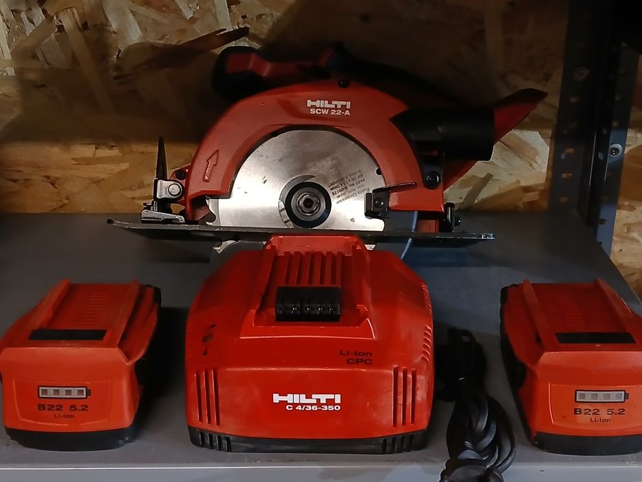Hilti dewalt circular scw22