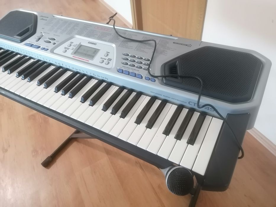 Casio CTK-491 microfon stereo