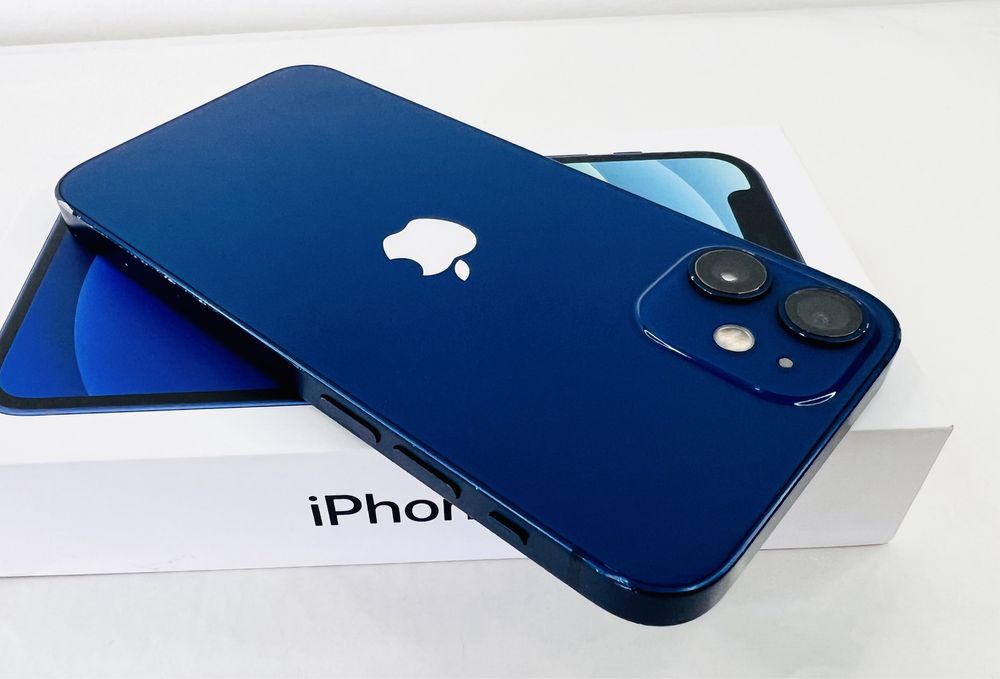 Apple iPhone 12 128GB Blue 100% Батерия! Гаранция!