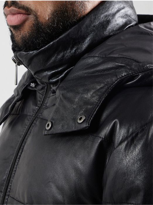 Freaky Nation Leather Winter Jacket мъжко зимно яке/естествена кожа L