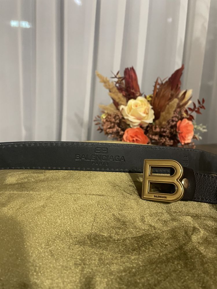 Curea Balenciaga Piele Naturala