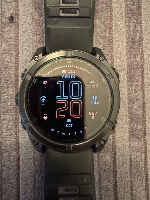 GARMIN FENIX 8 51mm Amoled dlc all black
